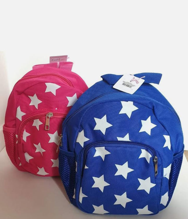 Picture of 9150 CHILDRENS SCHOOL BAG / RUCKSACK WITH STARS DESIGN